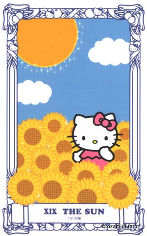 Hello Kitty Tarot Cards by Ryugi Kagami